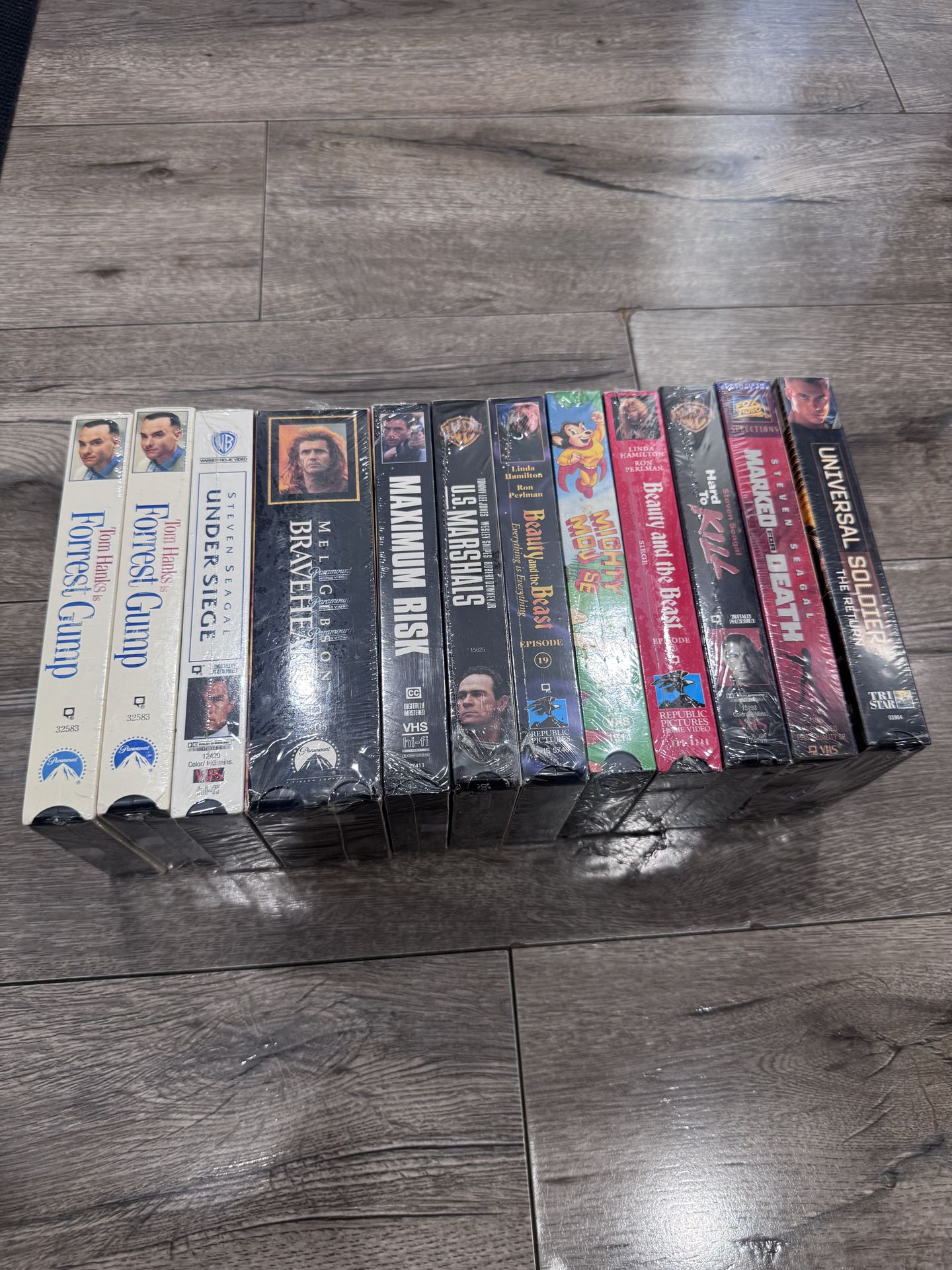 Vhs sealed tapes bundle