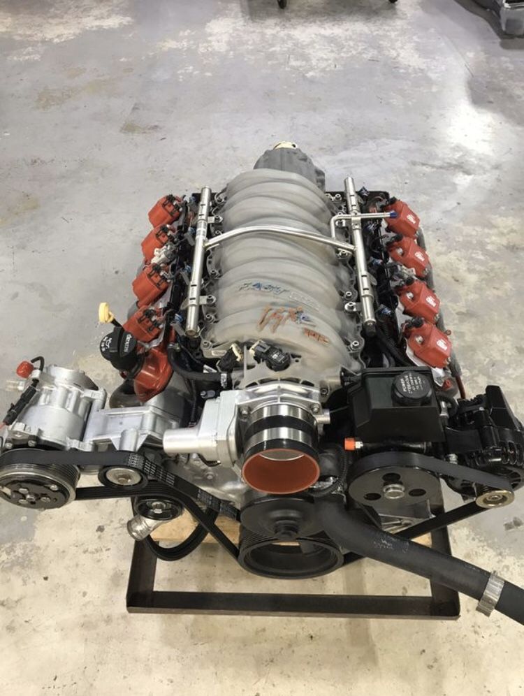 LS9 TURN KEY MOTOR & 6L80 TRANSMISSION without SUPERCHARGER for Sale in