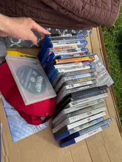 Mixed Lot of PS4, PS3, and DVD Titles