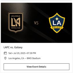 Lafc V Galaxy (2 LAFC SUPPORTERS)