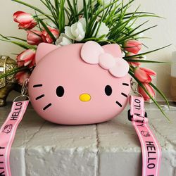 Pink hello Kitty Crossbody bag