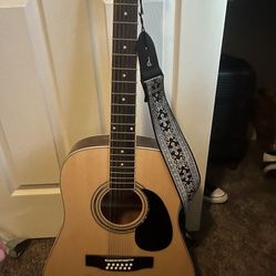12 String Acoustic Electric Guitar 