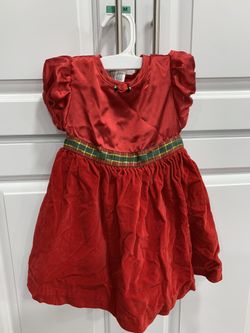 Baby Girl Red Christmas Size 18M