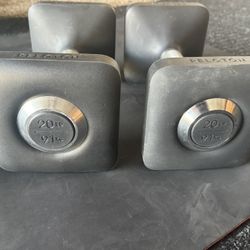 Peloton dumbbells-20 Lbs 
