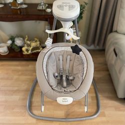 Graco DuetConnect Deluxe Swing with Portable Bouncer - Britton