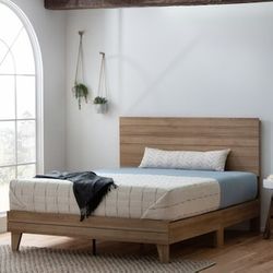 Great Quality King Platform Bed Frame with Headboard