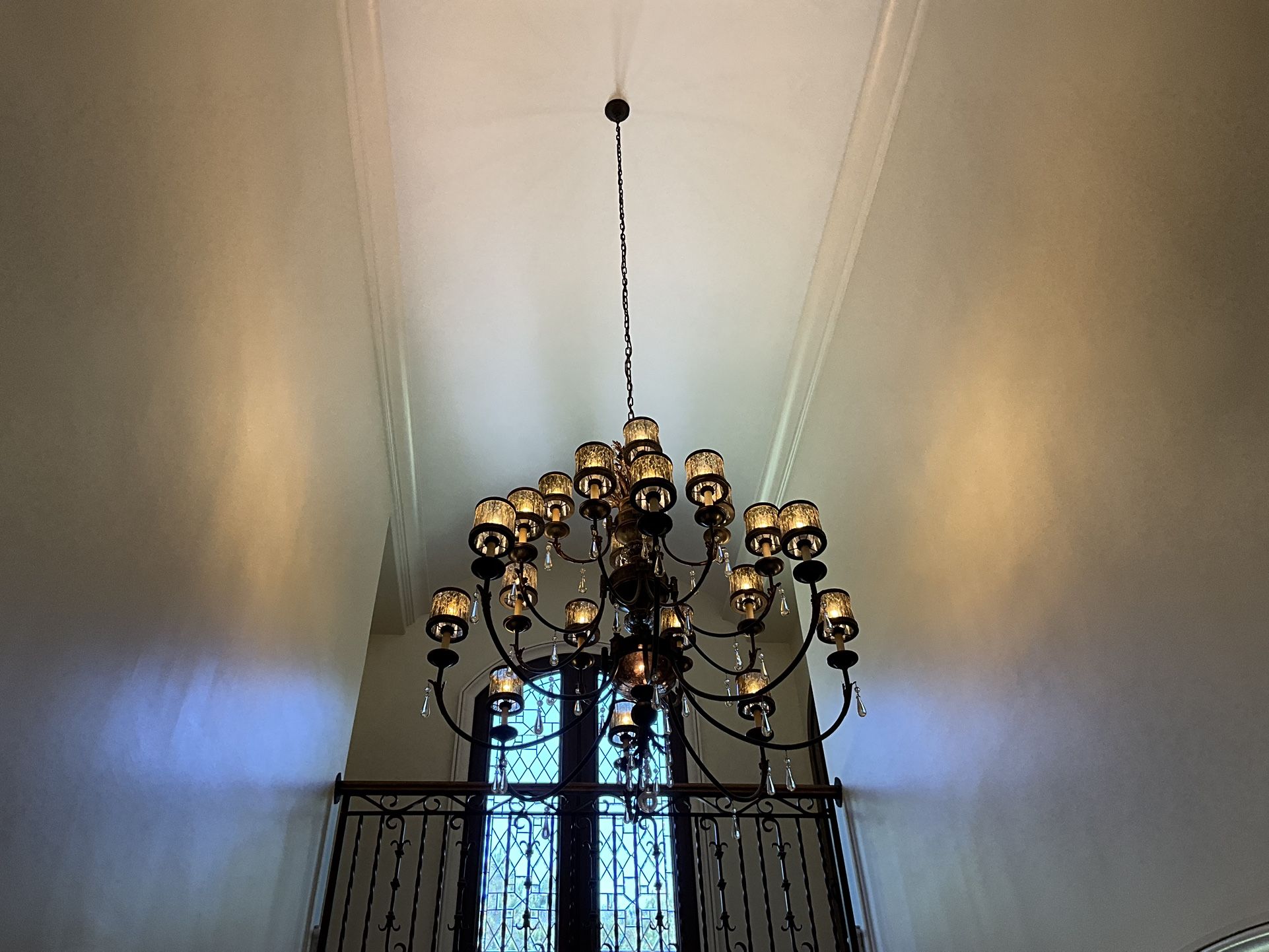 Frontgate Classic Mediterranean Style Chandelier