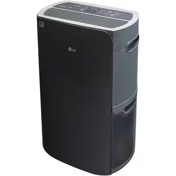 LG PuriCare 50-Pint Dehumidifier with Clear Bucket with Handle