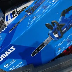 Kobalt Brushless Battery Chainsaw 