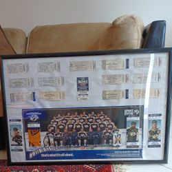 Nashville Predators Tickets Poster Photo