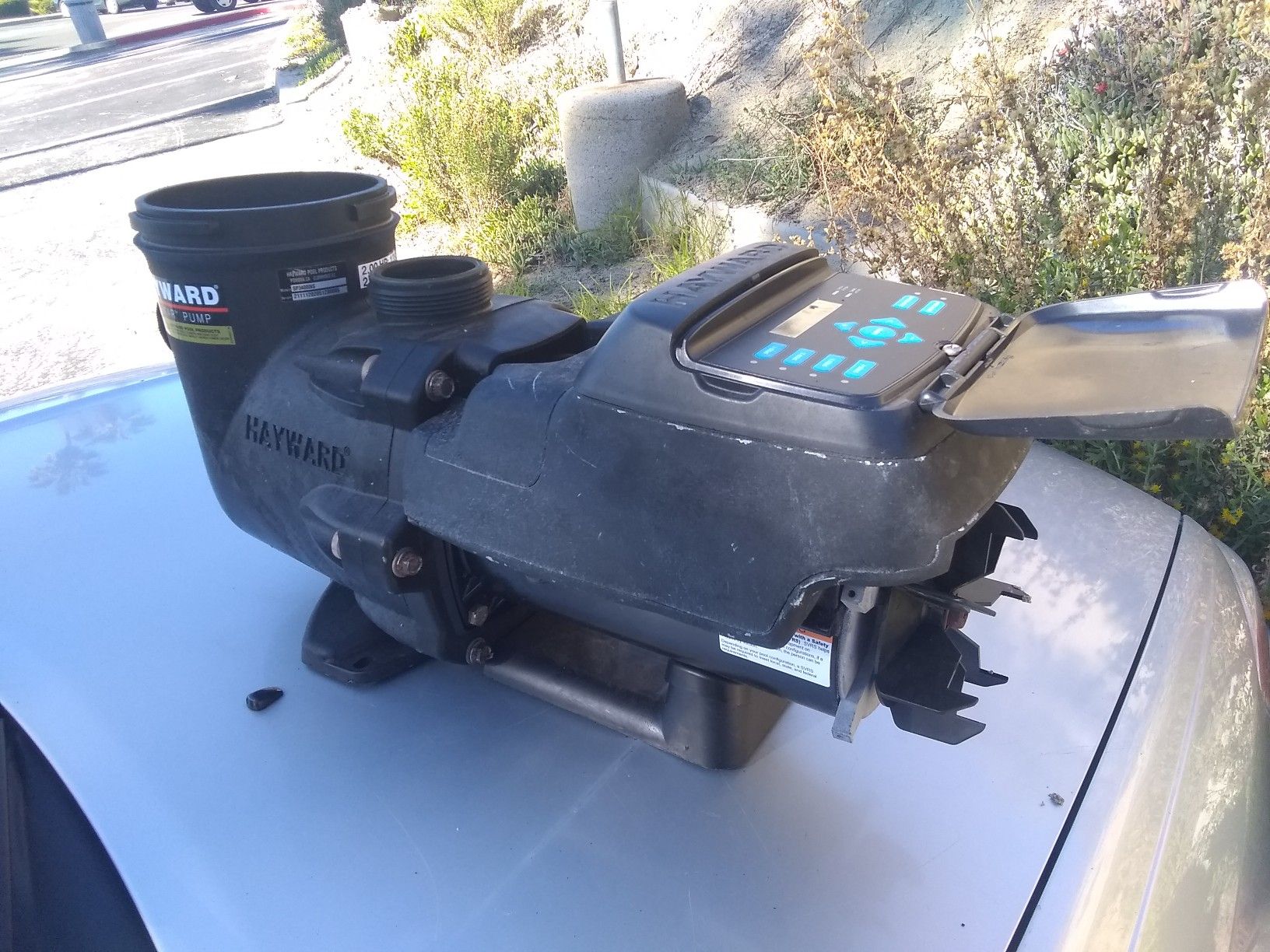 Hayward EcoStar pool pump $400 pump and motor housing just needs new replacement motor (250 approx motor replacement cost)