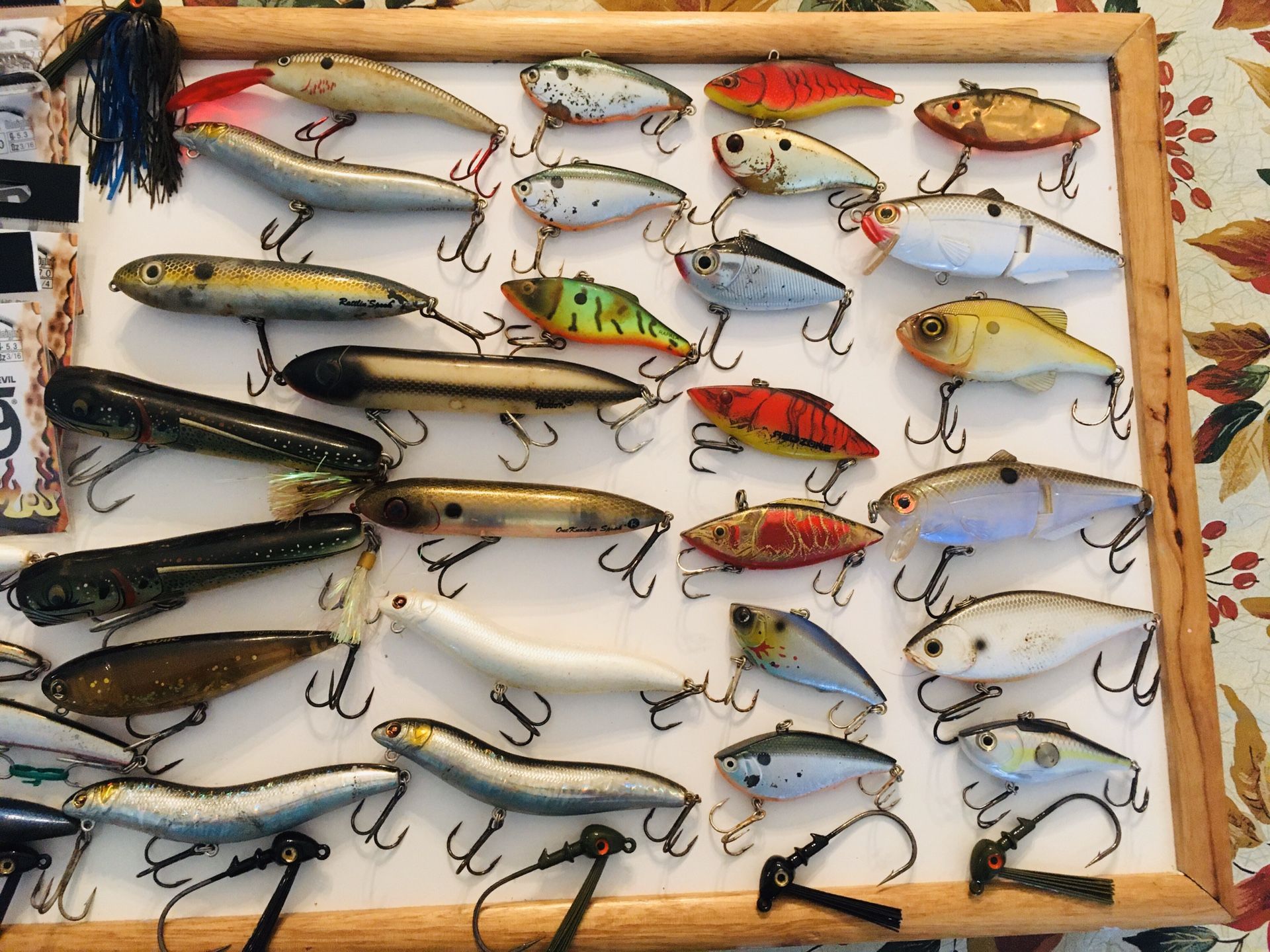 Fishing lures all for $15