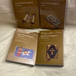 Great world religions, course guide books with DVD
