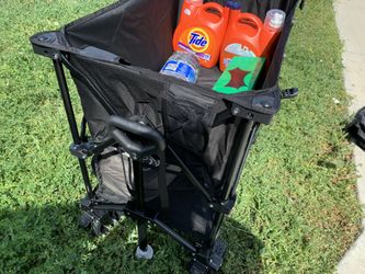 Large Capacity Folding Wagon Cart – Brand New Sealed – $60