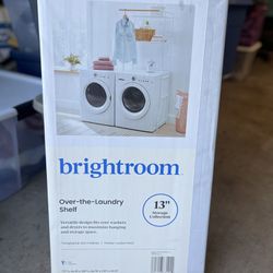 NIB Bright room Over-the-laundry Shelf