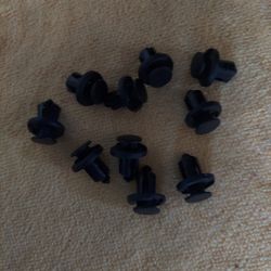 10mm Bumper Clips For 10mm Holes For Honda,Subaru, Toyota,Ford, Nissan, Infiniti Chevy, BMW, Mazda 