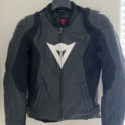 dainese leather motorcycle jacket. 