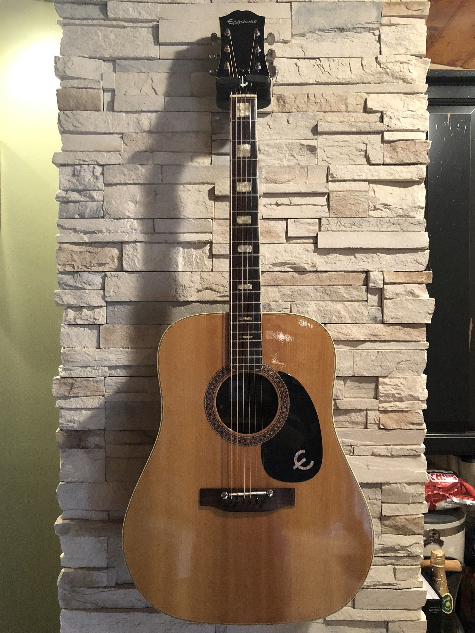 Vintage Epiphone FT-150 Bard Acoustic Guitar