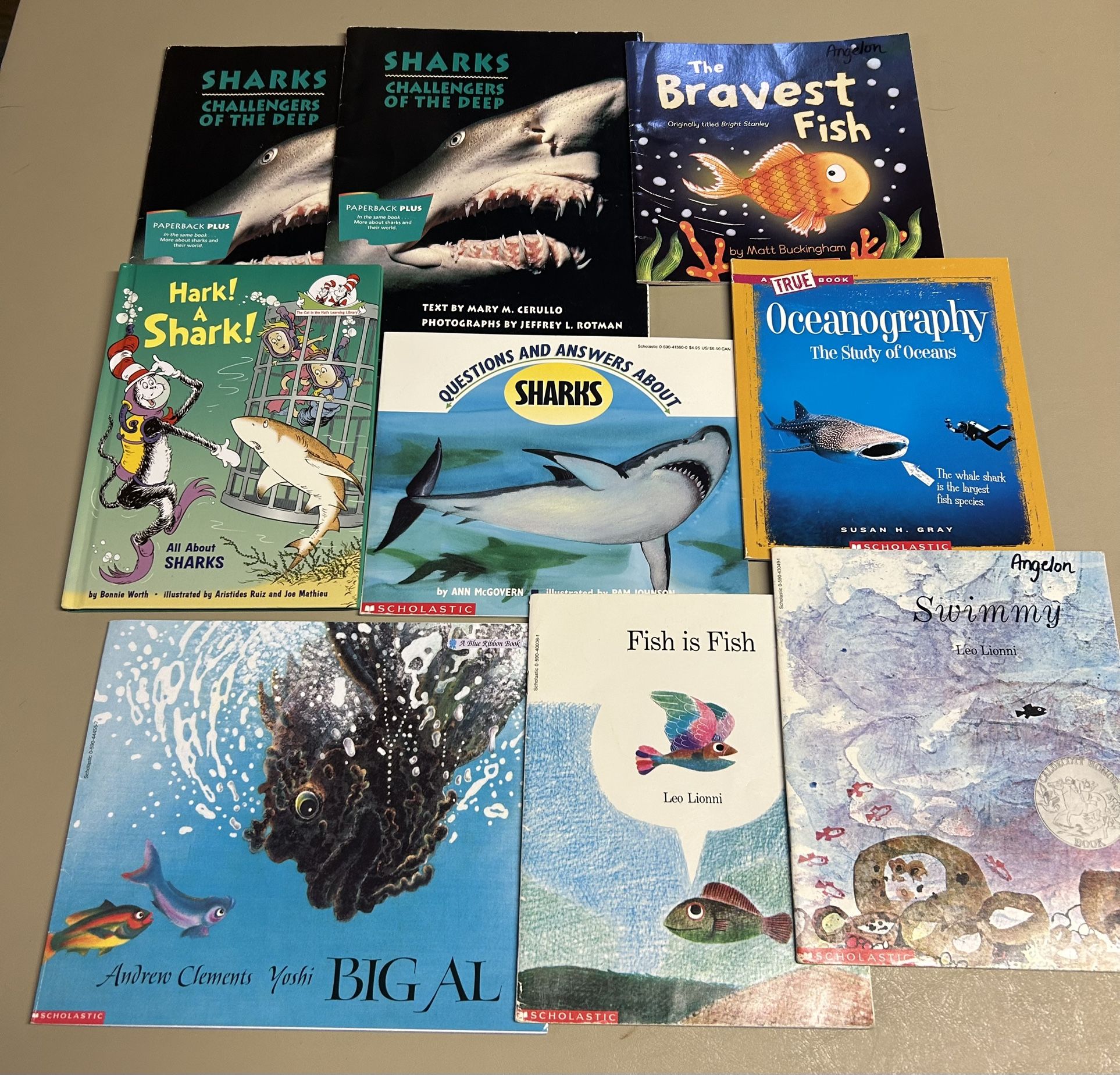 Children's books bundle "ocean" Themed