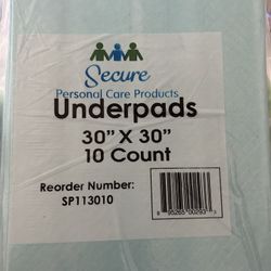 Underpads 40 Packs For 80.00