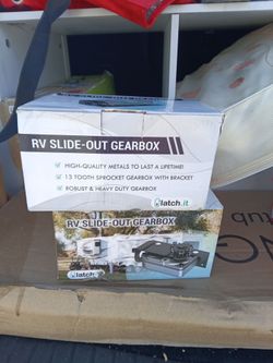 RV slide out gearbox