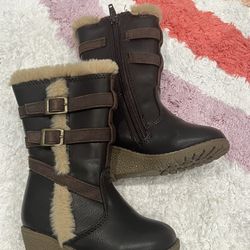 New! Baby Girls Boots Size 6