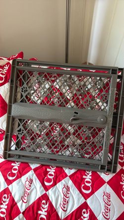 Durable plastic dog gate
