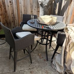 Outdoor Table Fire Pit