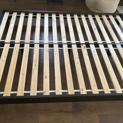 West Elm Queen Bed frame 