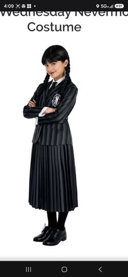 Addams Family Wednesday Costume