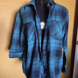 Green Plaid Flannel 