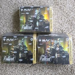 Magic The Gathering, Fallout Collector Booster Boxes.