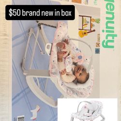 Babygirl Swing, Rocker, Diaper Bag,  Clothes, Tummy Time, Wipe warmer 