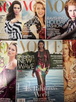 Vintage Vogue Magazines