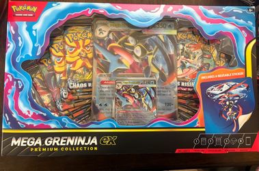 Pokémon Mega Greninja ex Premium Collection box set