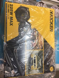 Kicker speak a 5 x 7 with warranty