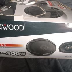 6/9 Kenwood Speakers Brand New
