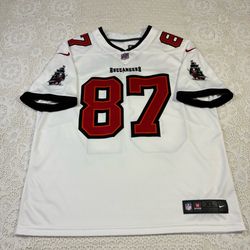 Men's XL Rob Gronkowski Tampa Bay Buccaneers Nike Vapor Limited Jersey NFL #87