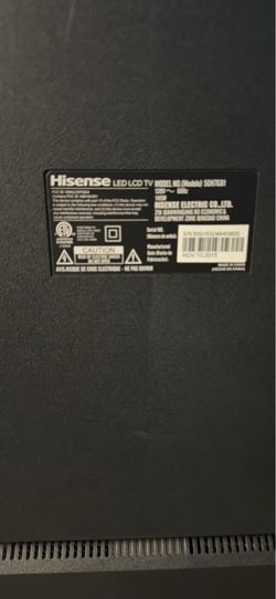 Hisense 50" LED LCD TV Model 50H7GB1