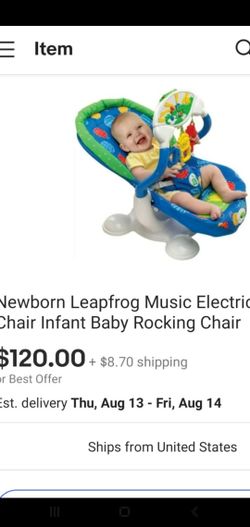 Brand new baby Leapfrog Music Electric Swing Chair Infant