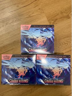 Mega Evolutions Chaos Rising Elite Trainer Box
