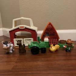 Fisher Price Little People Around the Farm Animals