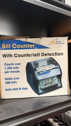 Royal Sovereign RBC-3100 High-Speed Electric Bill Counter
