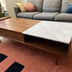 West Elm Midcentury Modern 60 in Coffee Table