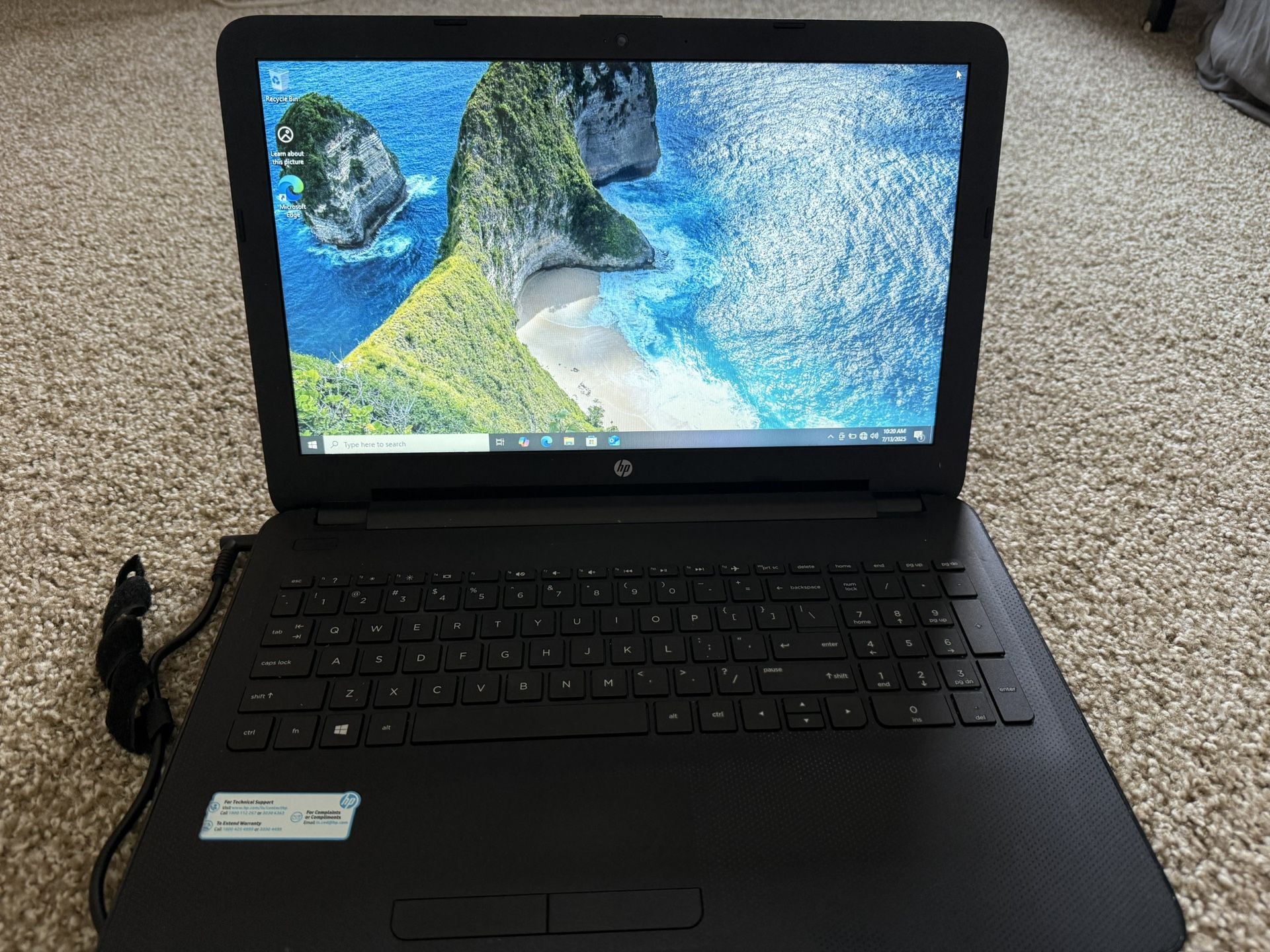 HP Laptop For Sale
