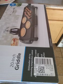 20 Inches GRIDDLE