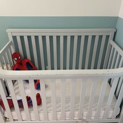 Baby Crib Solid Wood 