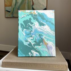 Small HandPainted Canvas Art ( firm on price )