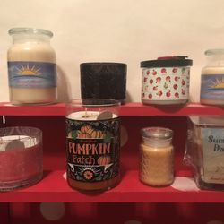 Sunset scents candles