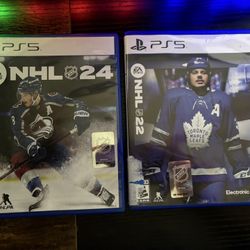 NHL 22 & 24 - PS5